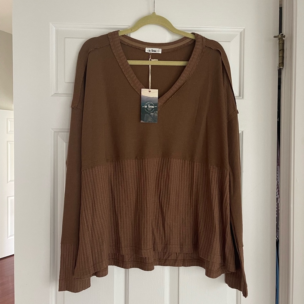 In Loom Light Brown Top